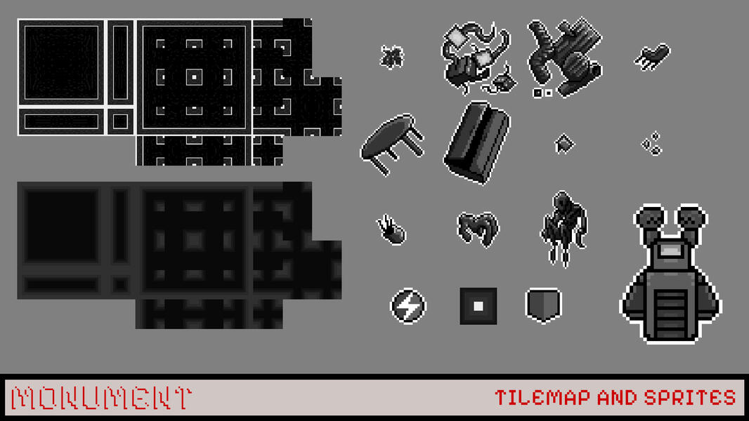 Monument - Tilemap e Sprites (2024)