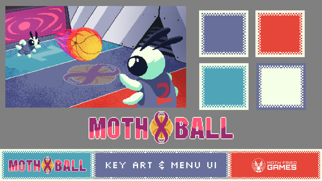 Mothball - Key Art e UI do Menu (2025)